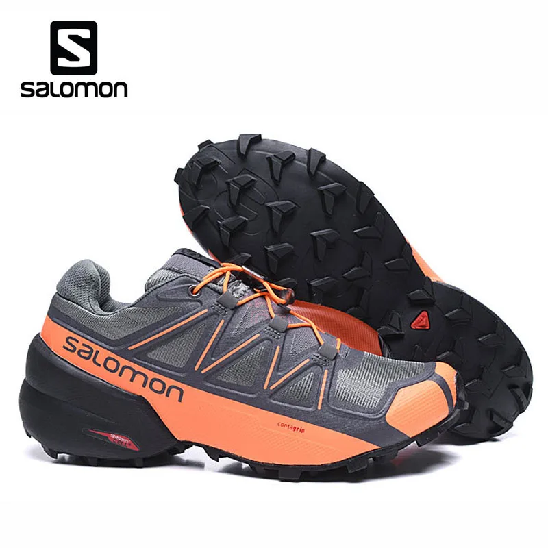 Salomon Speed Cross 5 Running Shoes For Men Sport Original Outdoor Trainers Breathable Gym Athletic eur 40-46