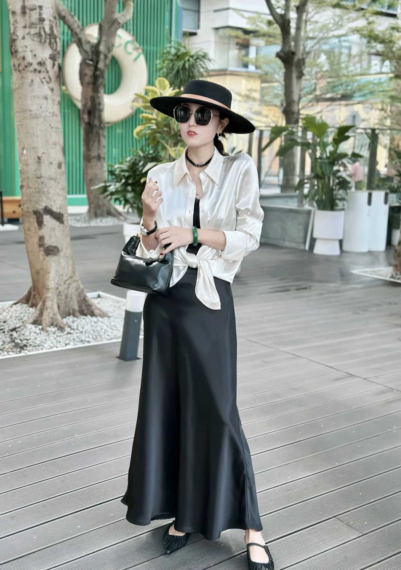 

Новинка весна-лето 2023 женская одежда ацетатная рубашка 0822