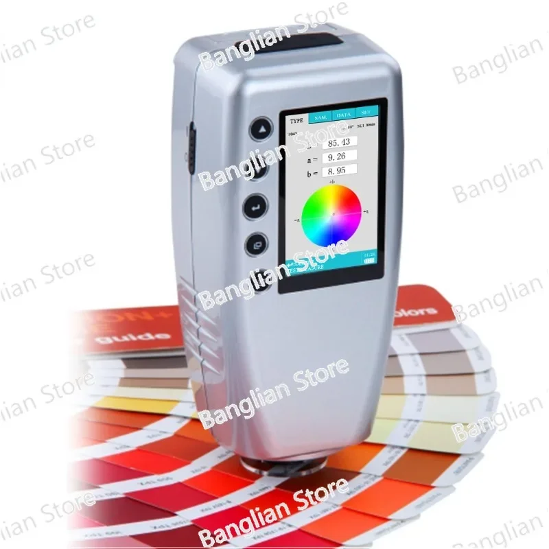 Недорогой портативный WR10 8 мм WR10QC 4 колориметр счетчик цветов пластиковая пленка