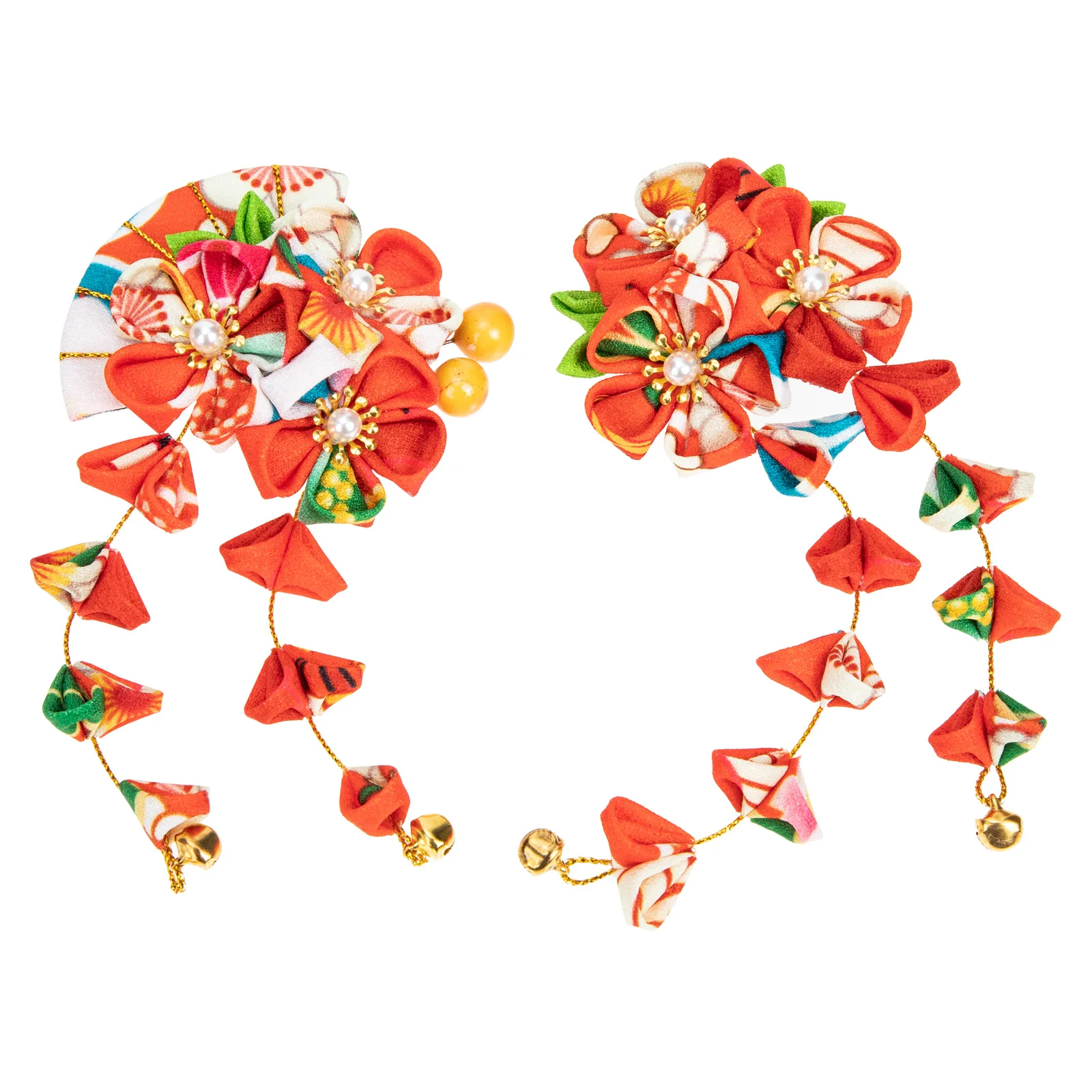 

2 шт., заколки для волос в виде цветов