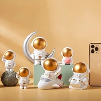 home decor space astronaut figurines sculpture decorative miniatures cosmonaut statues bedroom accessories gift for boy friend