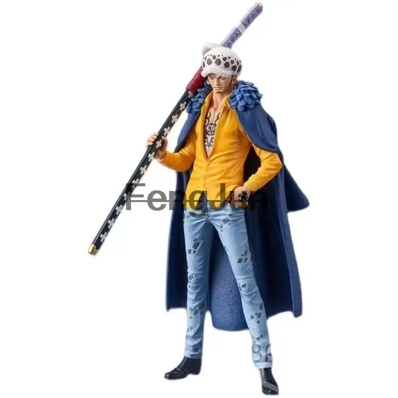 

Japanese Anime Figure One Piece DXF Wano Country Trafalgar Law PVC Collection Model Dolls Toy For Gift 18cm
