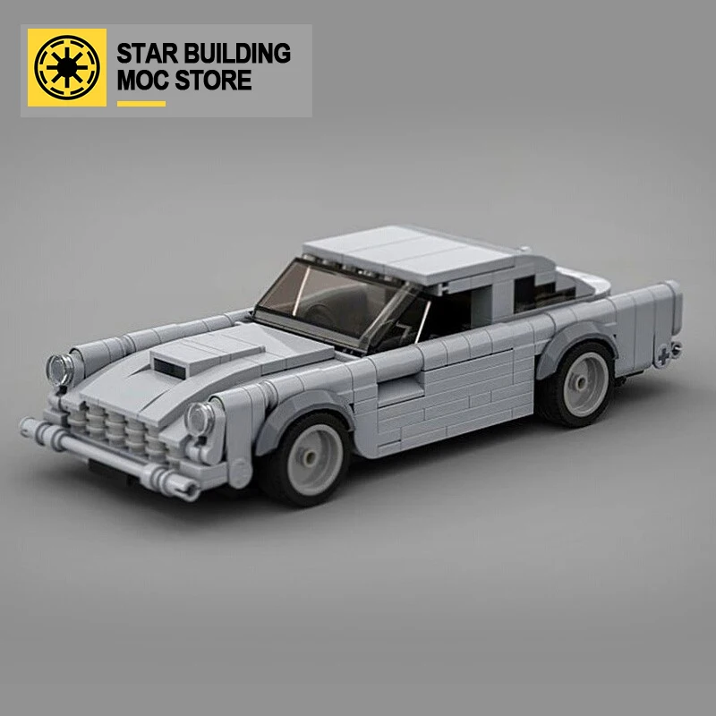 

MOC-70457 James Bond Aston Martin DB5 Sports car Splice toy gift model Puzzle puzzle build blocks classic toy car set gift