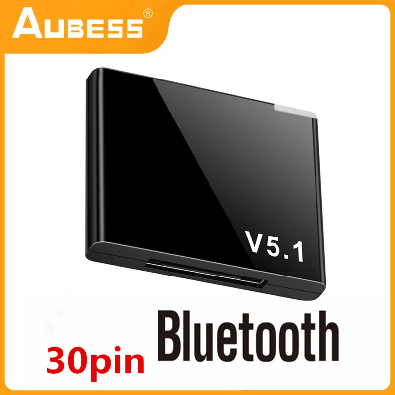 

A2DP Bluetooth-совместимый адаптер для музыкального приемника V5.0, 30-контактный док-разъем для IPad, IPod, IPhone, Apple динамика, 30-контактный приемник