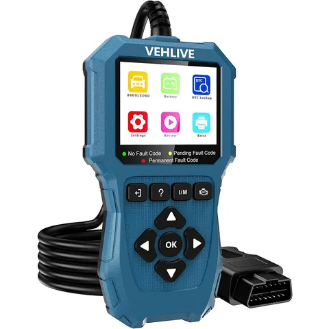 OBD2 Диагностический инструмент для проверки кода двигателя Тест напряжения аккумулятора OBDII EOBD CAN-код для всех автомобилей OBDII Грузовики