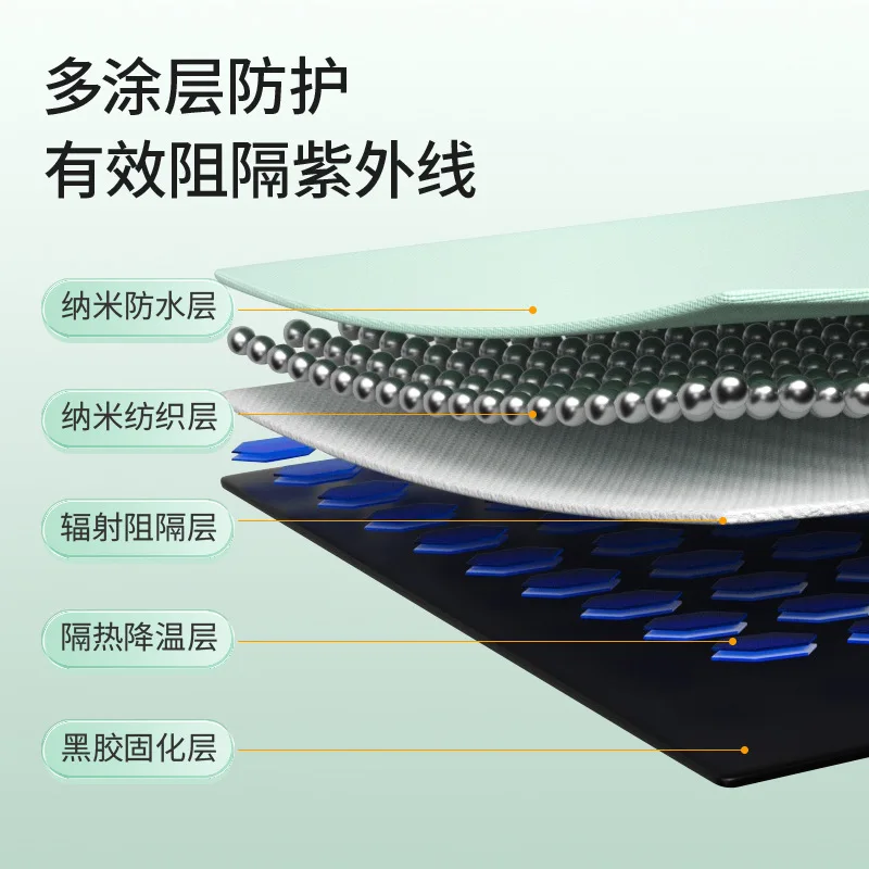 Маленький зонт-трость на 6 косточках с сумочкой, портативный оттеночный зонт от солнца с рекламой и настраиваемым логотипом - парасоль.