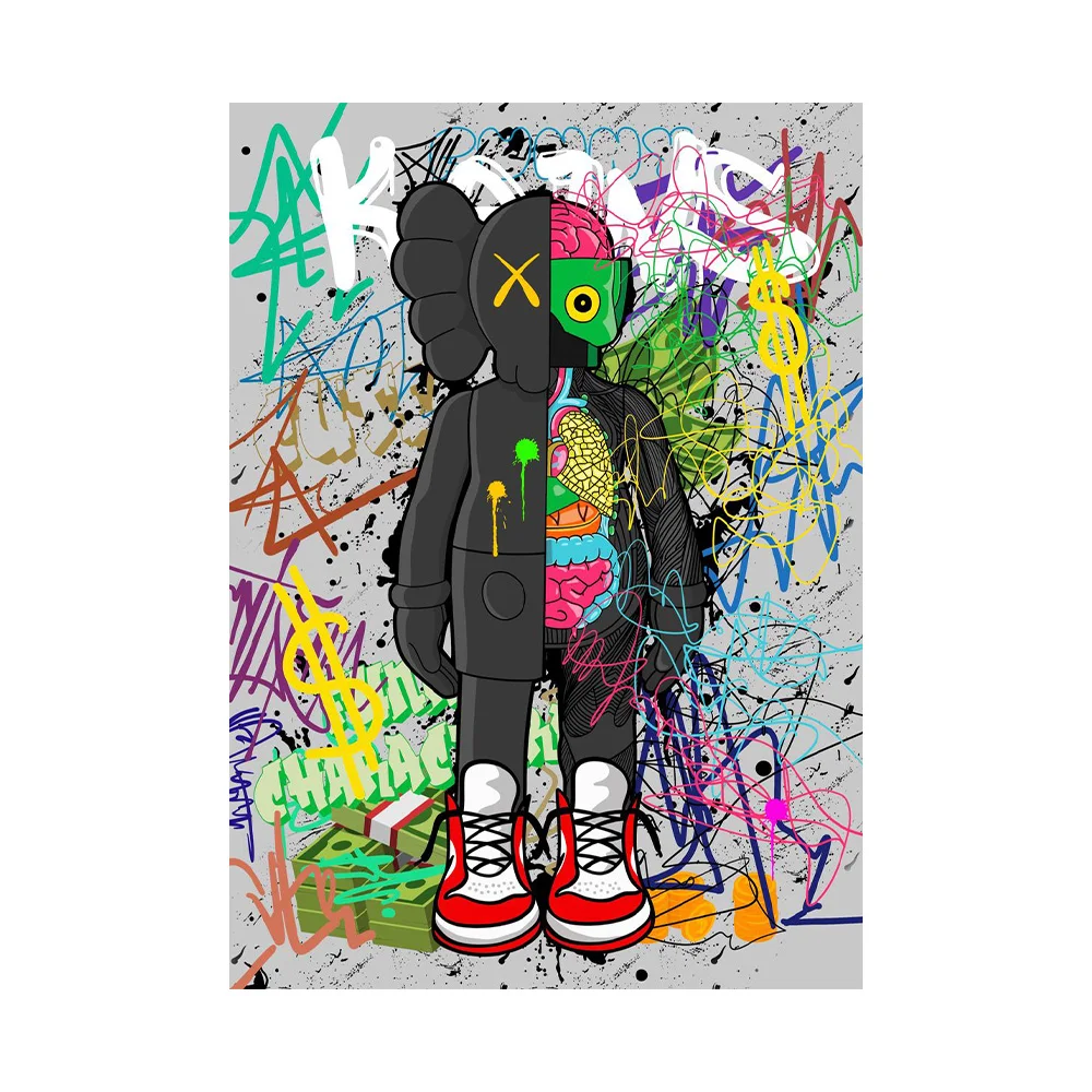 

Художественный принт на холсте JIBCX "Мишка Тедди"