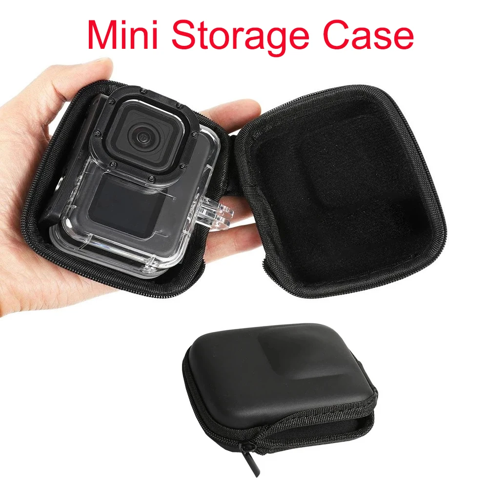 

Mini Portable Storage Bag for Insta360 ONE RS R Panoramic Cameras Protective Carrying Case for GoPro 11 DJI Action 3 2 Accessory