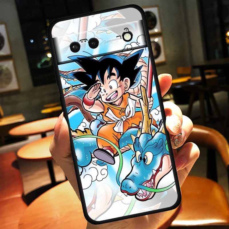Противоударный чехол Dragon Ball DBZ для Google Pixel 7 6 Pro 6a 5 5a 4 4a XL | Мобильные телефоны и