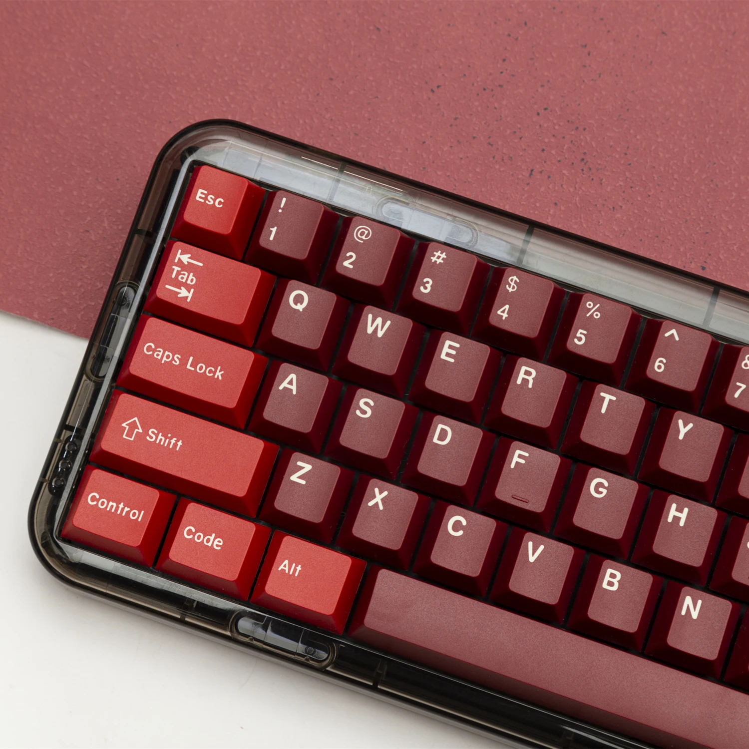 Jamon GMK Keycaps 173 Keys Cherry Profile PBT Red DYE -SUB Keycap For MX Switch Mechanical Game Keyboard 61/87/96/98/108 Key Cap