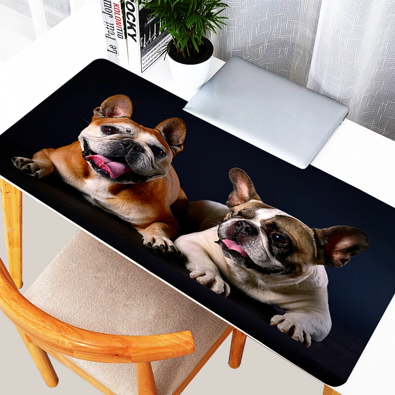 Коврик Для Мыши В Форме Французского Бульдога Большой Игровой Клавиатуры