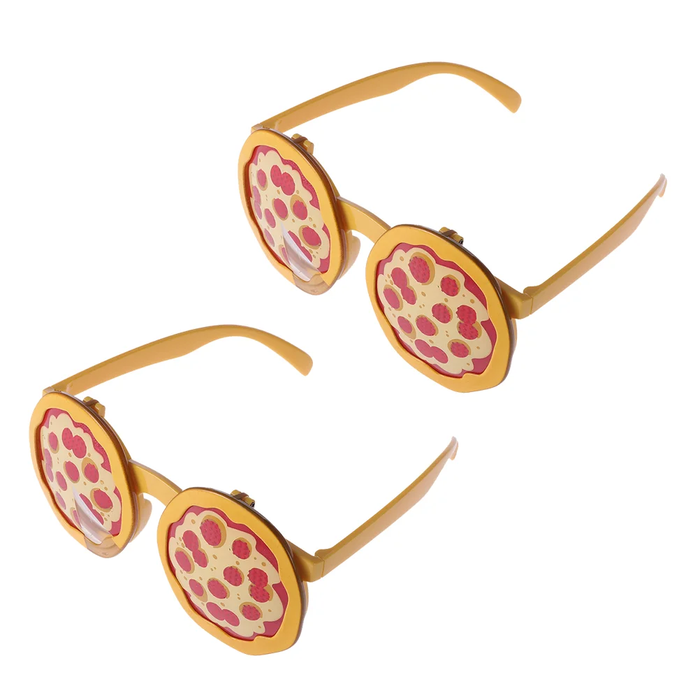 

Glasses Party Pizza Sunglasses Eyeglasses Funny Novelty Eyewear Birthday Silly Cosplay Photo Costume Masquerade Christmas Props