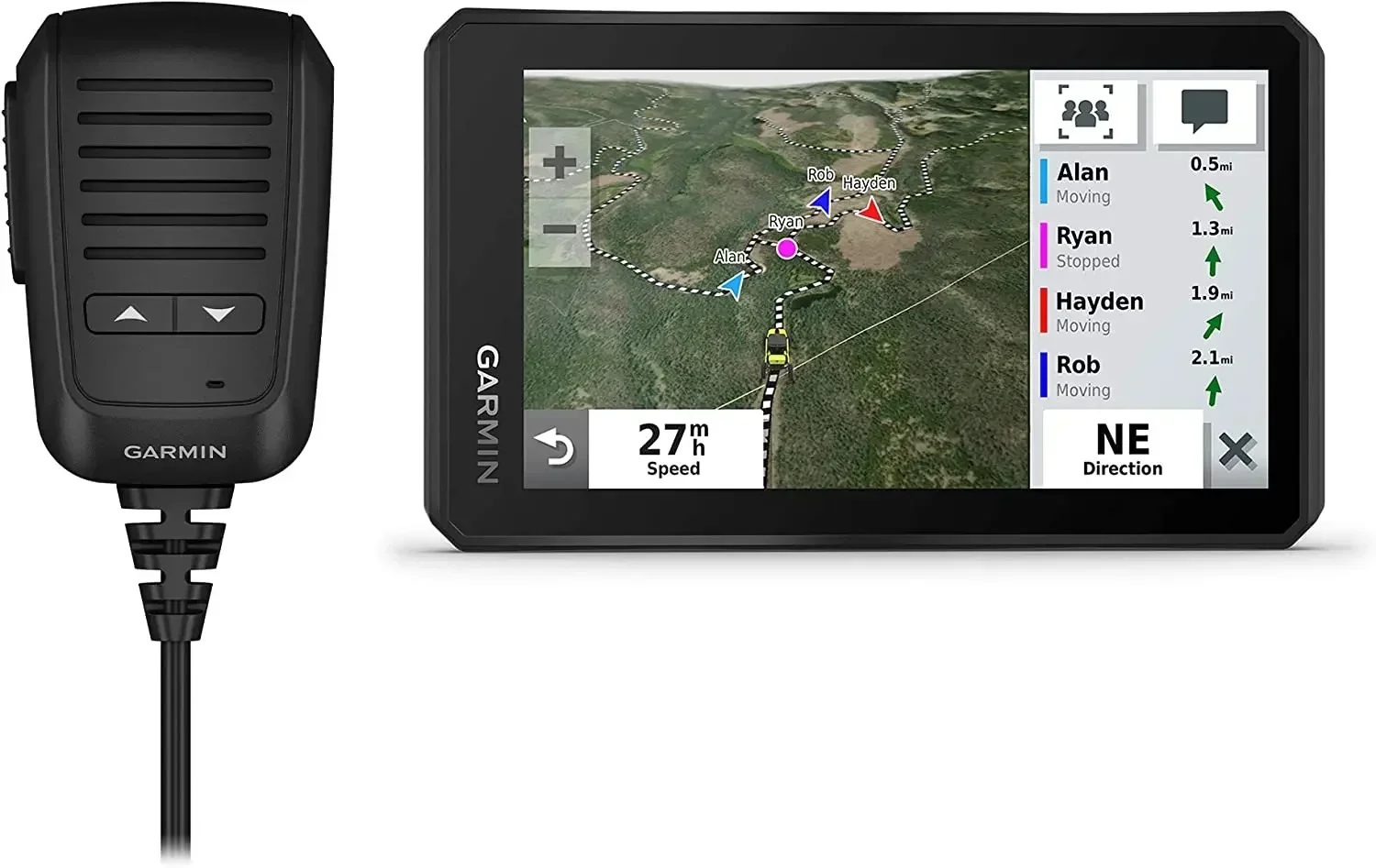 ГОРЯЧАЯ ЛЕТОМ СКИДКА 50% Внедорожный навигатор Garmin Tread Powersport с радио для груповой