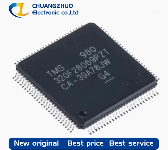 

1Pcs New original TMS320F28062PZT 128KB 1.71V~1.995V Other series 90MHz 54 LQFP-100(14x14) Microcontroller Units