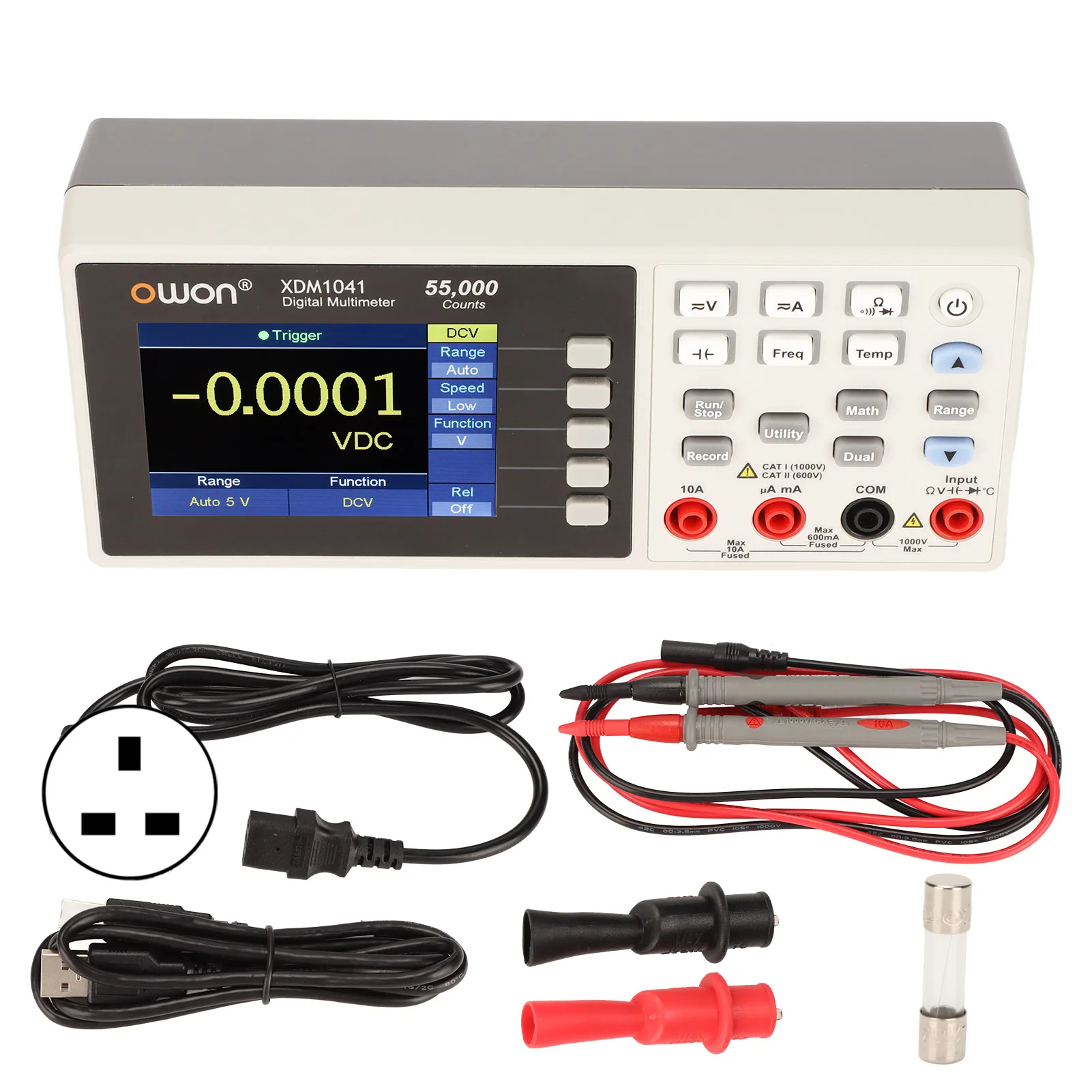 Цифровой мультиметр OWON XDM1041 USB/RS232 55000 отсчетов высокоточный универсальный