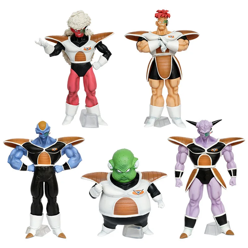 

Anime Dragon Ball Z Ginyu Force Figure Jeice Ginyu Guldo Recoom Burter Figurine PVC Action Figures Collection Model Doll Toys