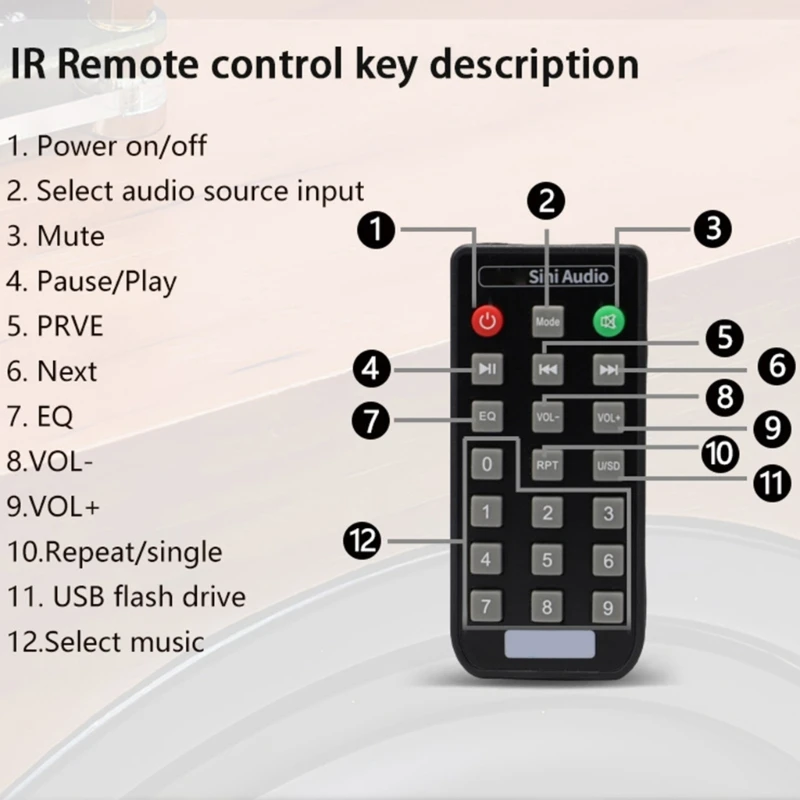 Плата декодирования LA01 HIFI усилитель музыкального плеера беспроводной модуль 5 2