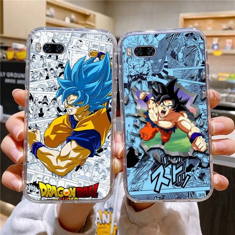 

Bandai Dragon Ball Goku Phone Case For Huawei Mate P10 P20 P30 P40 10 20 Smart Z Pro Lite Honor20i Transparent Case