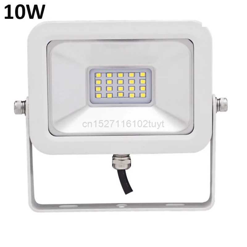 

10pcs/lot NEW LED Flood Lamp 10W 20W 30W 50W 100W 150W Ac85-265v IP65 Cold White Outdoor Lighting Refletor LED Waterproof IP65