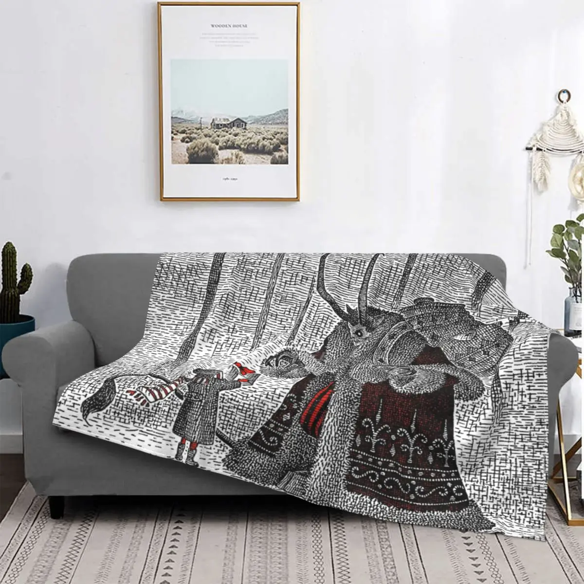 

Manta A cuadros para cama, colcha de doble capa, ideal como regalo
