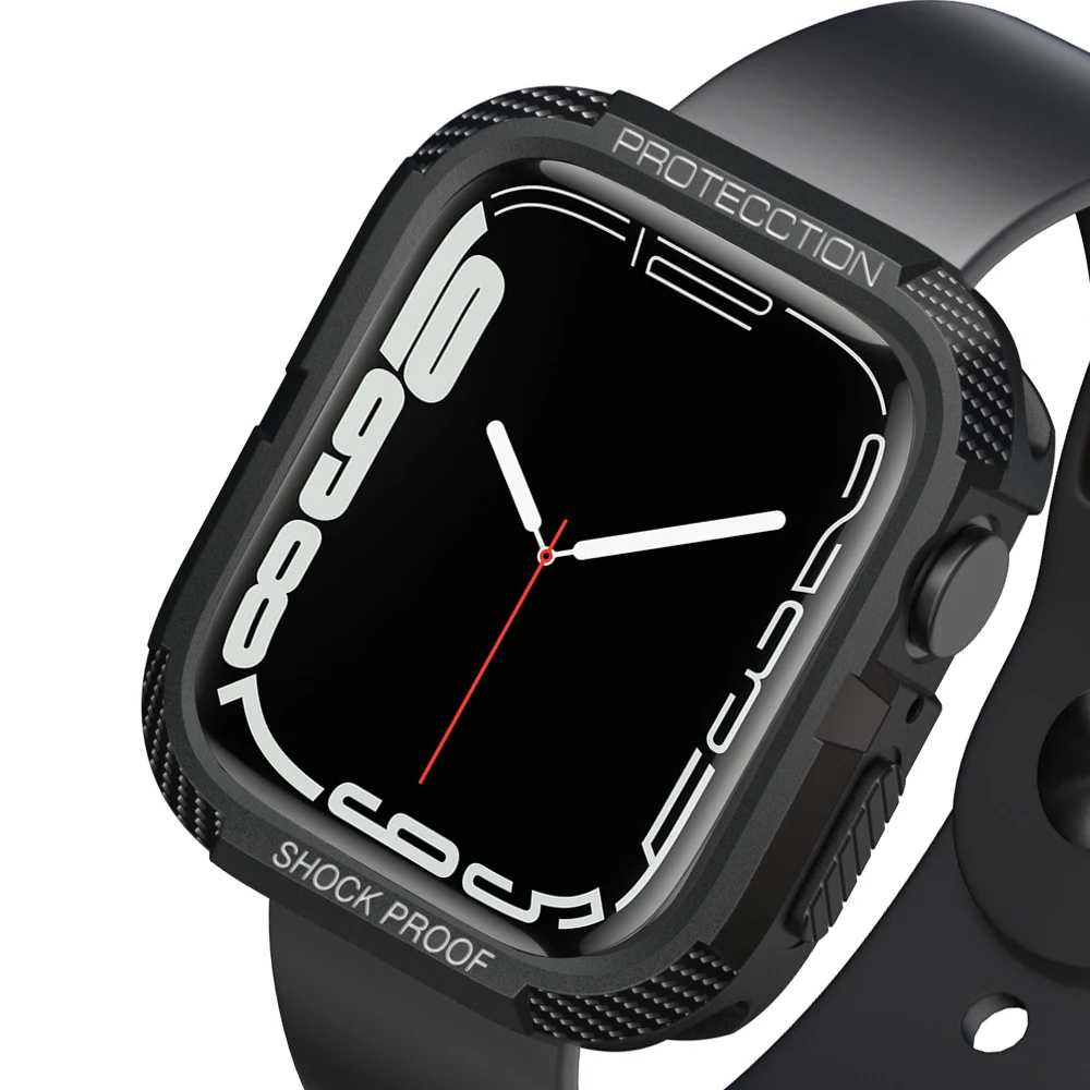 

Чехол для apple watch se series 7 6 5 4 45 мм 44 мм 41 мм 40 мм, защитный ударопрочный чехол для iwatch 3 42 мм 38 мм, бампер