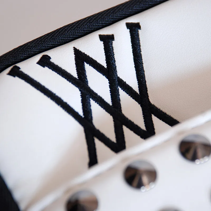 new golf bag fashion trend rivet handbag men and women universal two zipper large space storage bag free global shipping