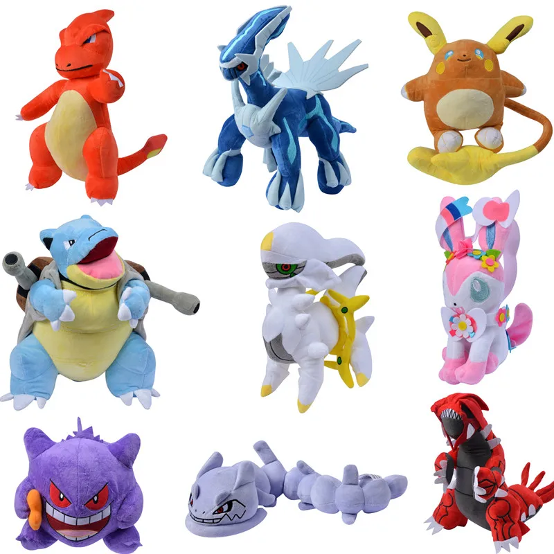 

Pokemon Plush Toy Doll Arceus Gengar Groudon Giratina Butterfree Mewtwo Soft Stuffed Plush Dolls Toys For Children's Gift
