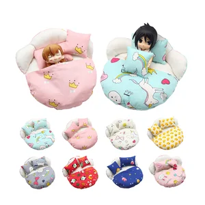New Ob11 Doll Bed Sleeping Bag Mattress Universal Kawaii DIY Doll  Accessories House For 1/12 bjd Do