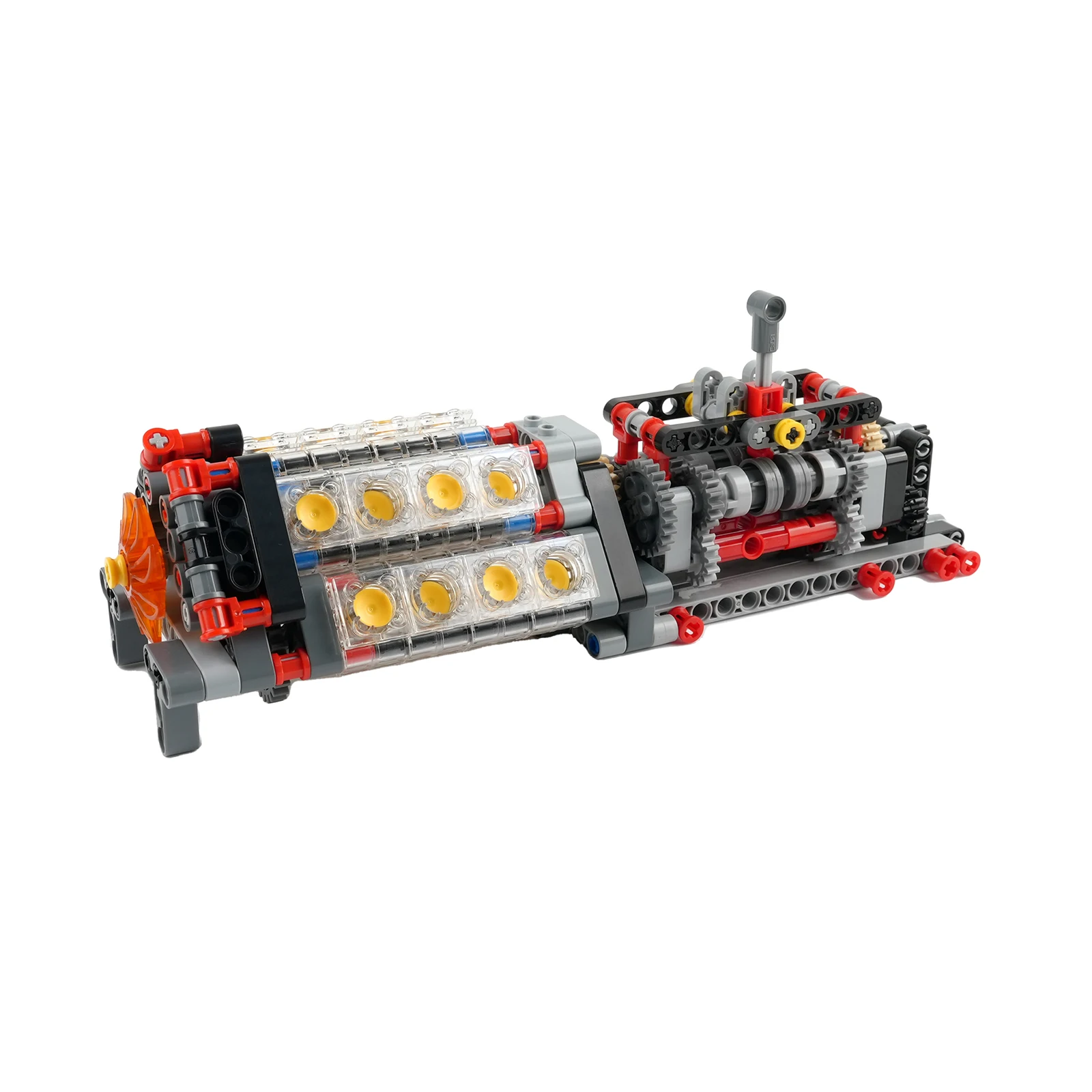 6-скоростная коробка передач MOC V16, модель двигателя M, мотор AA AAA, аккумуляторная коробка 8883 8881 88000, строительный блок, функции питания для кирпича Legoeds (art.: 3920d209ecdcc) - 3920d209ecdcc