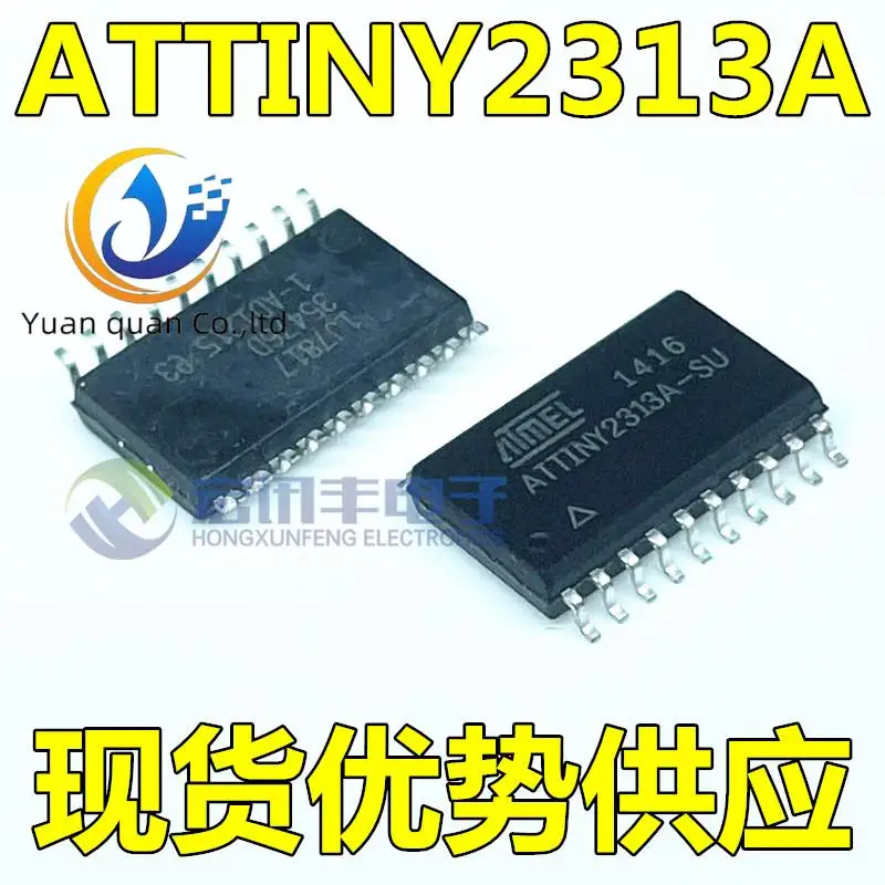 

2pcs original new ATTINY2313 ATTINY2313A-SU ATTINY2313V-10SU SOP20