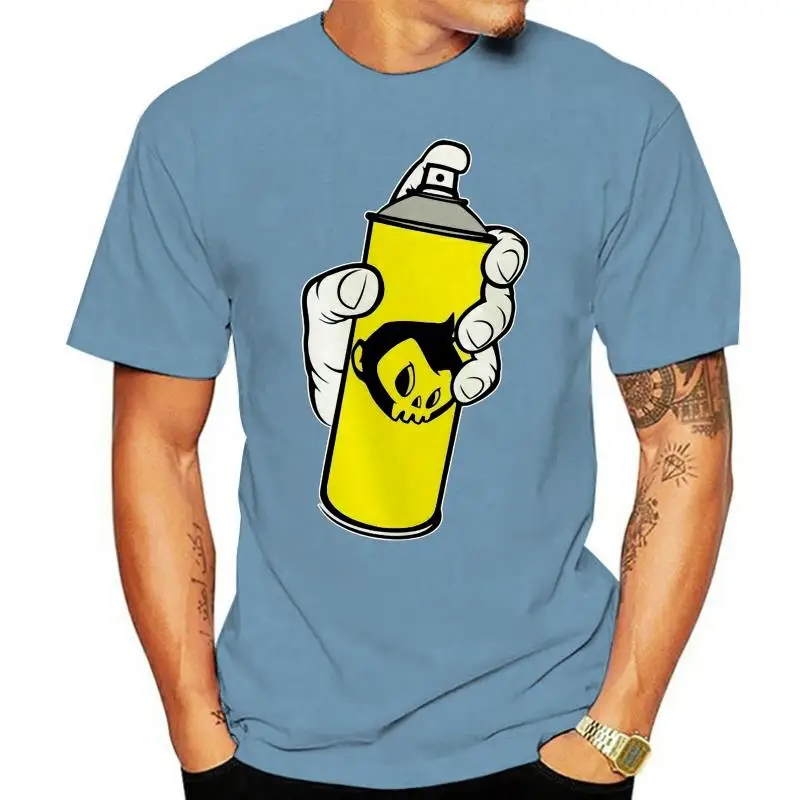

Primate Spray Can Adult'S & Kids - Fashion Tee Art Street Graffiti Paint T-Shirt Fitness Tee Shirt
