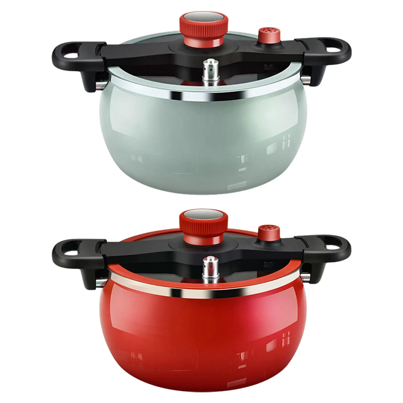 Pressure Pot for All Hob Types 7L Safe Lock Multifunction Micro Pressure Pan for Camping Commercial Outdoor Kitchen Household Pressure Pot for All Hob Types 7L Safe Lock Multifunction Micro Pressure Pan for Camping Commercial Outdoor Kitchen Household