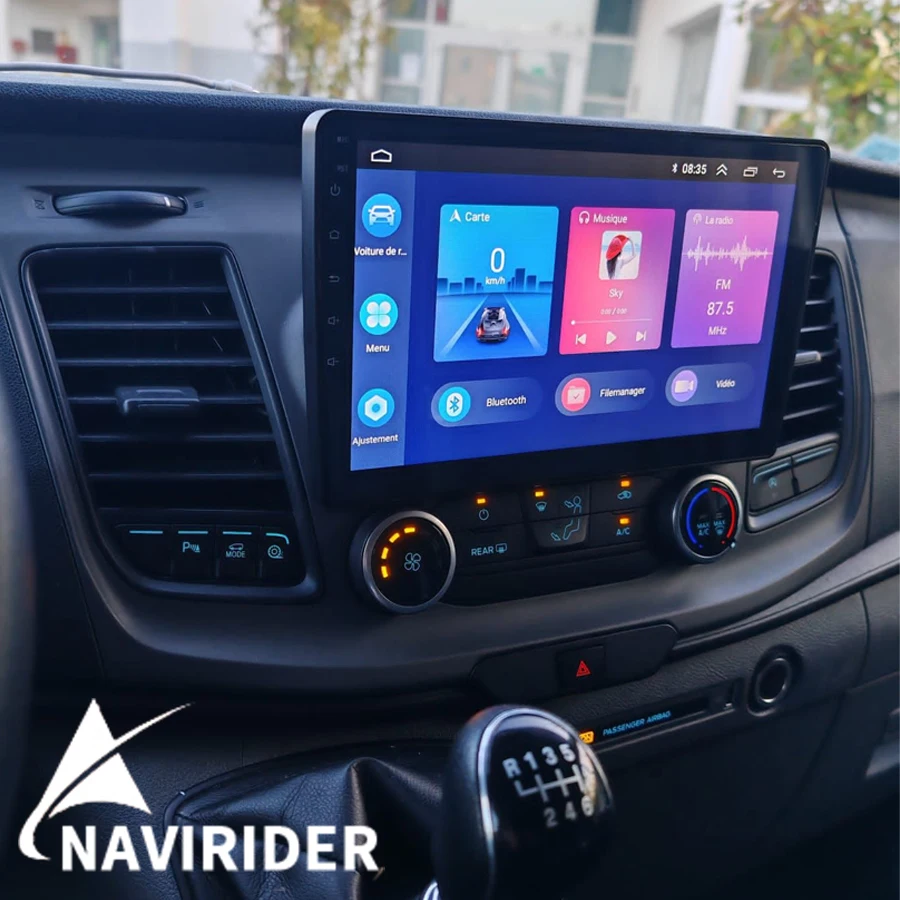 Автомобильный мультимедийный проигрыватель на Android с экраном 10 1 дюйма для Ford Transit