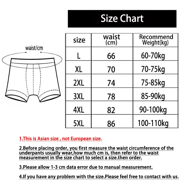 3PCS 5XL Men Underwear Man Underwear Long Boxer Shorts Men Boxer Men Panties Boxers for Men Boxer Homme Man Boxer cotton comfort