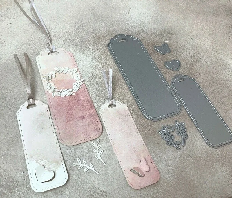 Металлические Вырубные штампы вырезанные ярлыки украшения для этикеток