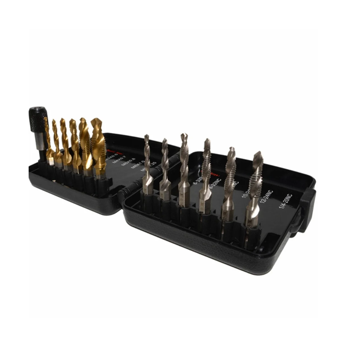 13 штук метрического титана и SAE Алмазная Шестигранная ручка композитный кран в