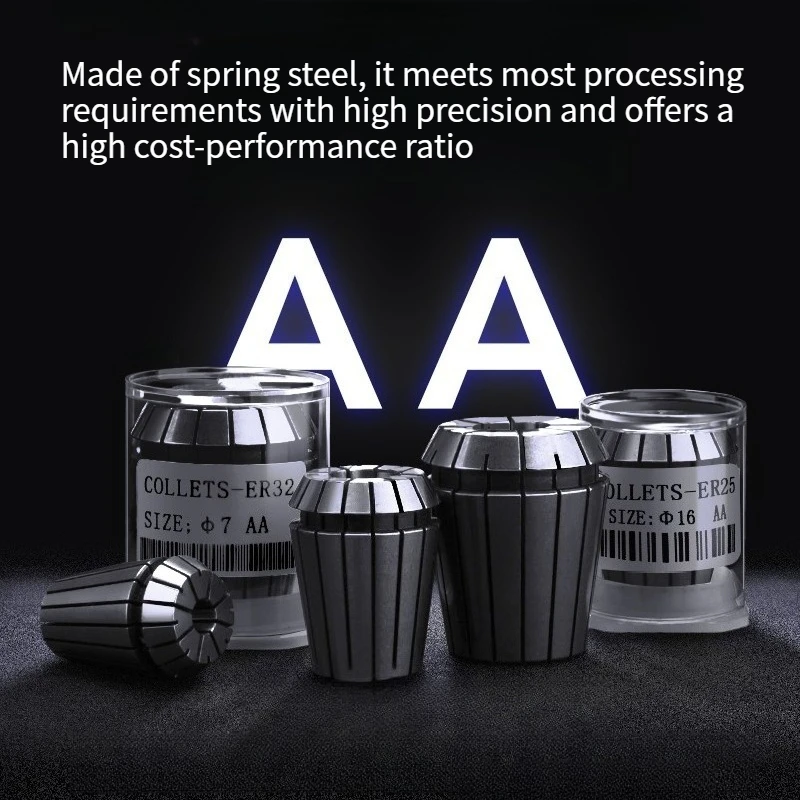 

ER11 ER16 ER20 ER25 ER32 ER40 Цанговый патрон Гравировальный станок Шпиндель Фреза Токарный станок с ЧПУ Инструмент Сверлильные цанги Патрон ER Цанговый патрон