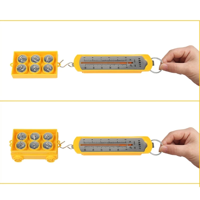 Набор экспериментов по механике трения шкивов и рычагов для детей 8+ учебные