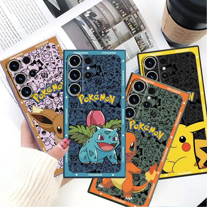 P-Pokemon чехол для телефона OPPO A5 A5s A7 A11 A16 A17k A18 A12 e A15 A16s A31 A32 A33 A35 A53 A38 A54 A74 4G 5G мягкий