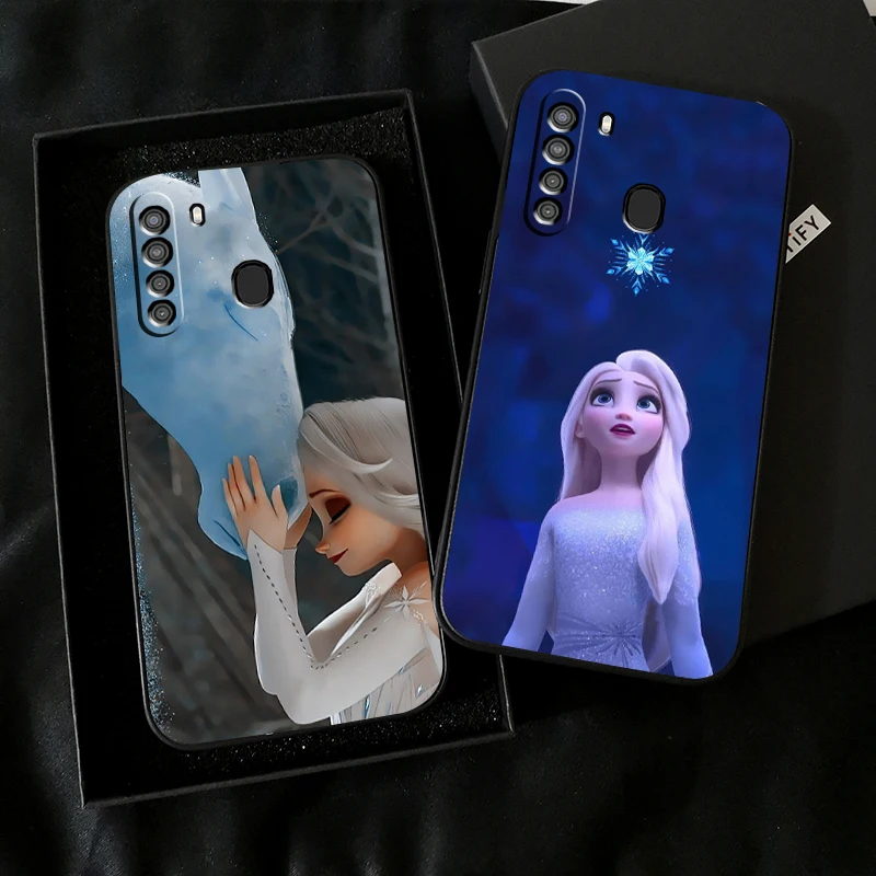

Disney Beautiful Snow White Phone Case For Samsung Galaxy A32 4G 5G A51 4G 5G A71 4G 5G A72 4G 5G Black Back Silicone Cover