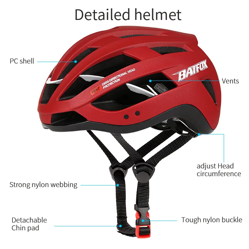 Шлем для горного велосипеда BATFOX на все лицо Casco Lntegral MTB экстремальные виды спорта