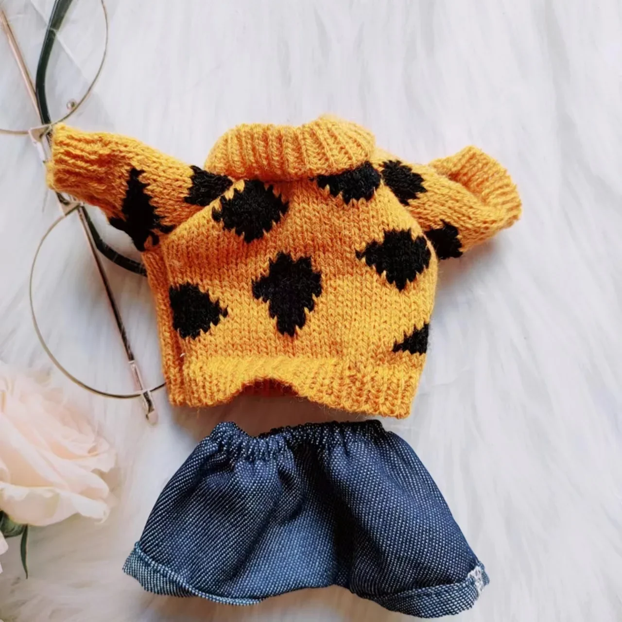 Ковбойские шорты для кукол 20 см