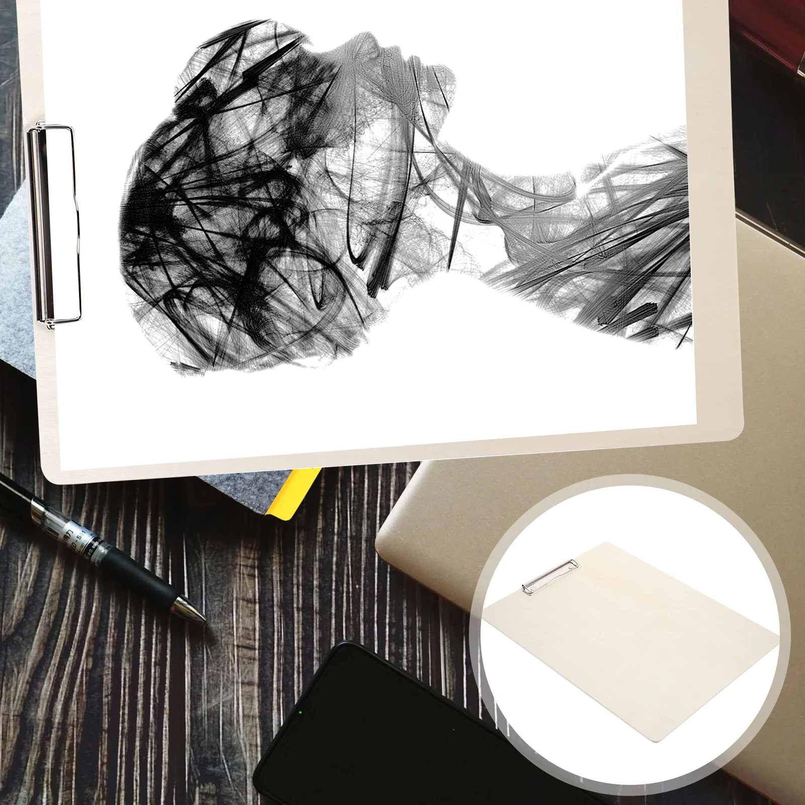 

Board Wooden Boards For Drawing And Painting Student Board Drawing Sketching Board with Clip Boards for Drawing and Painting