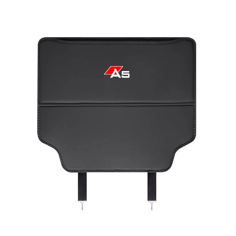 

PU Leather Car Anti-Child-Kick Pad Universal Seat Back Protector Cover Interior Accessories For A5 logo style