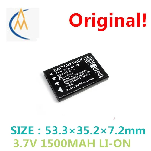 

Manufacturer wholesale applicable to Fuji NP-60 battery NP60 lithium battery digital camera battery 3.7V 1500MAH