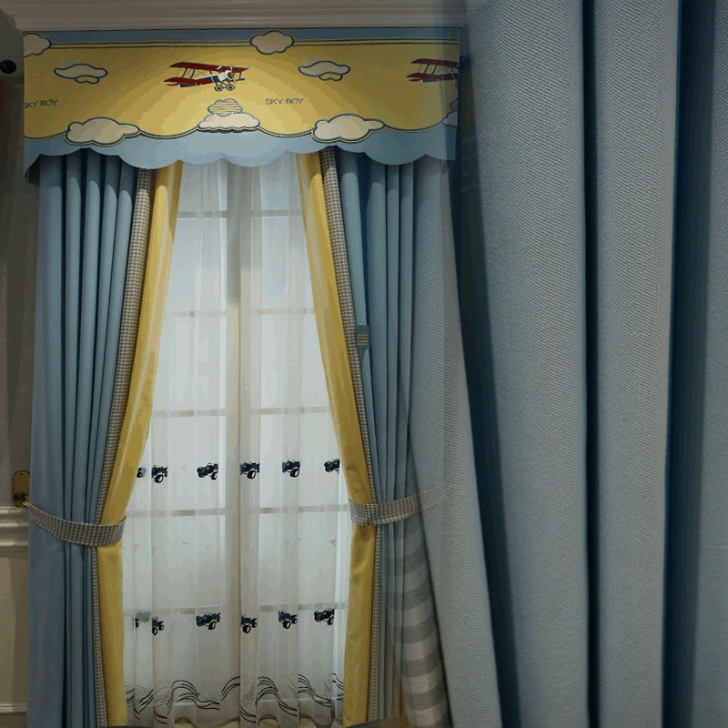 

Шторы из хлопка и льна с вышивкой, современные занавески в скандинавском стиле для детской комнаты, гостиной, столовой, спальни