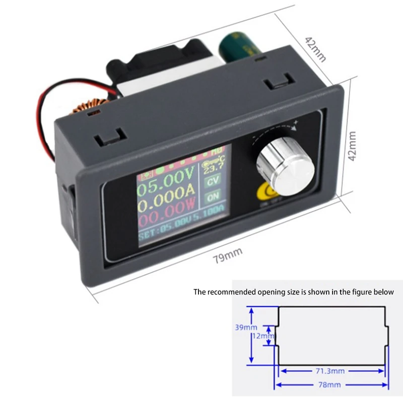 Регулируемый лабораторный источник питания XYS3580 DC-DC Buck Boost конвертер CC CV 0 6-36V 5A