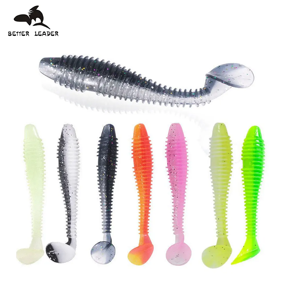 Приманка с Т-образной резьбой легкий Блестящий 6 5 см двухцветный погружной