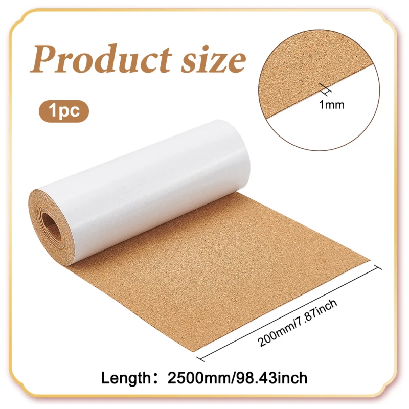 

Пробковая доска самоклеящаяся 2 метра