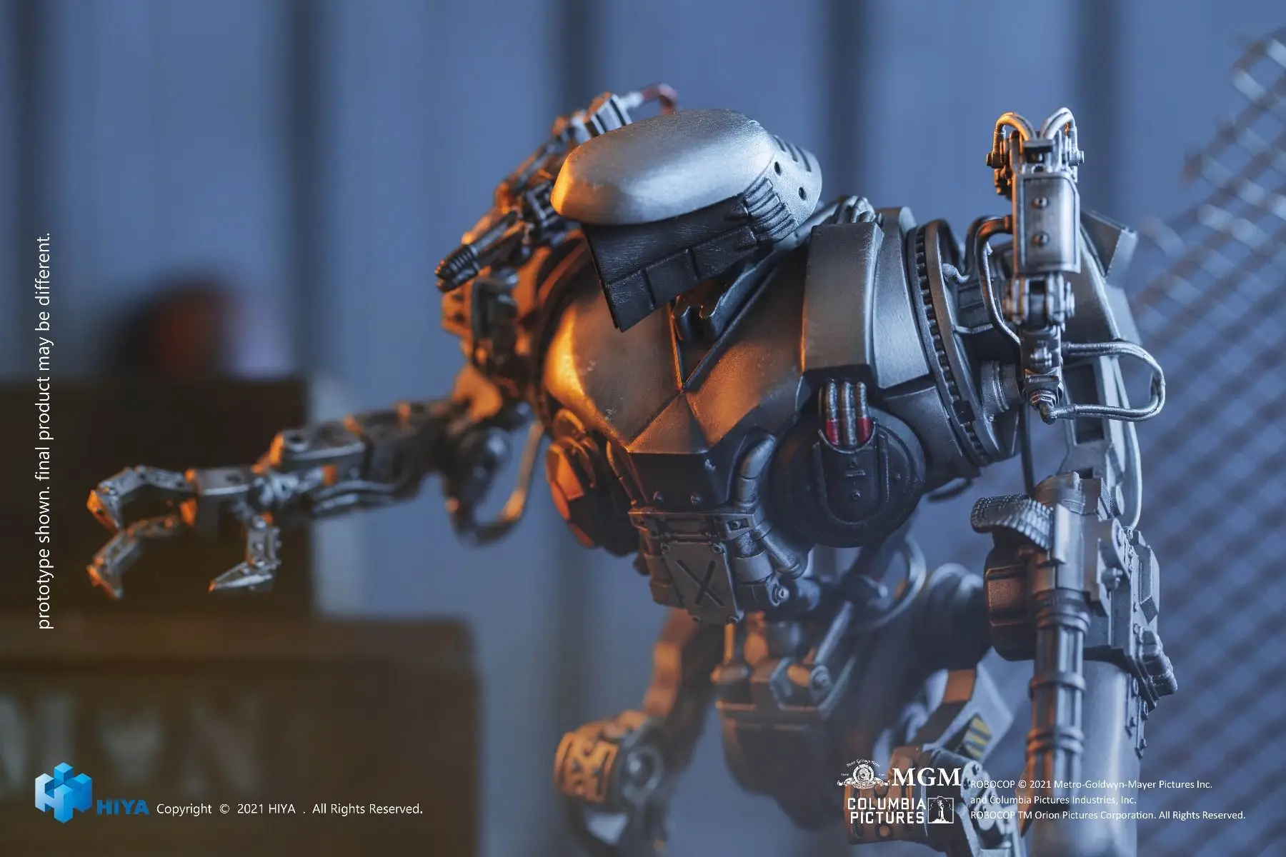 Hiya Toys ROBOCOP 2: roboqueen 1/18 ПВХ экшн-фигурка коллекционная игрушка